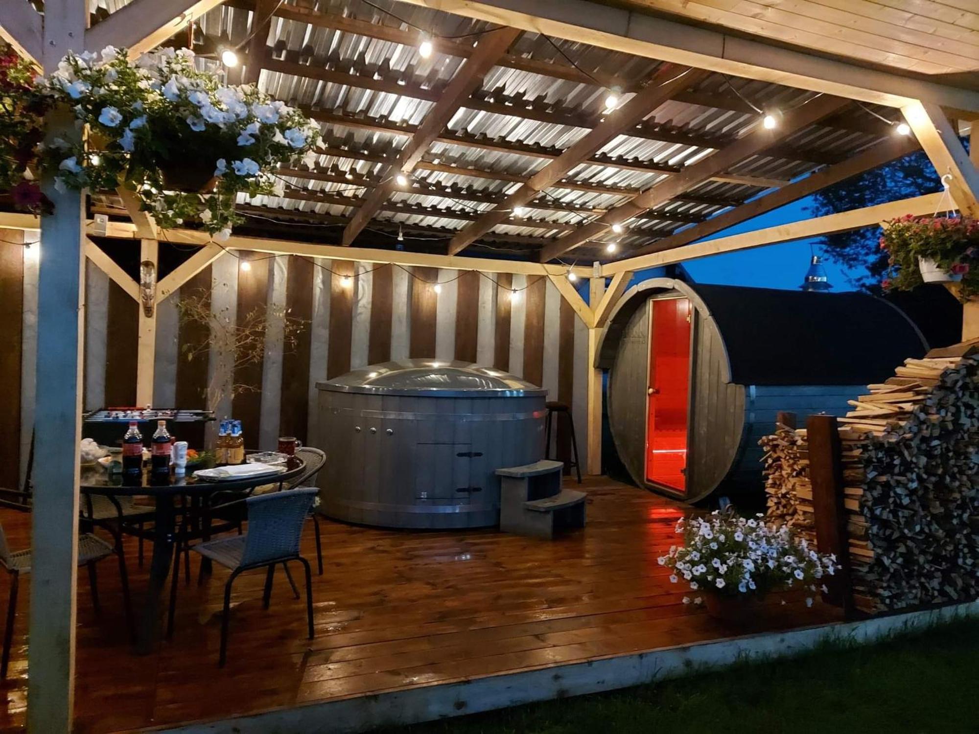 Baltichouse Podczele- Wakacyjne Blisko Morza !!! Sauna, Jacuzzi,grill Plac Zabaw *